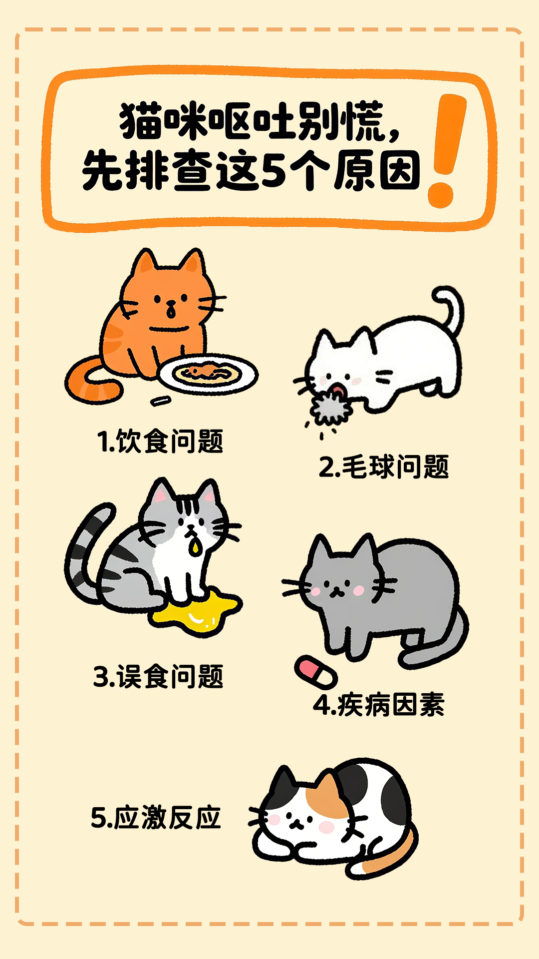 猫咪呕吐原因封面